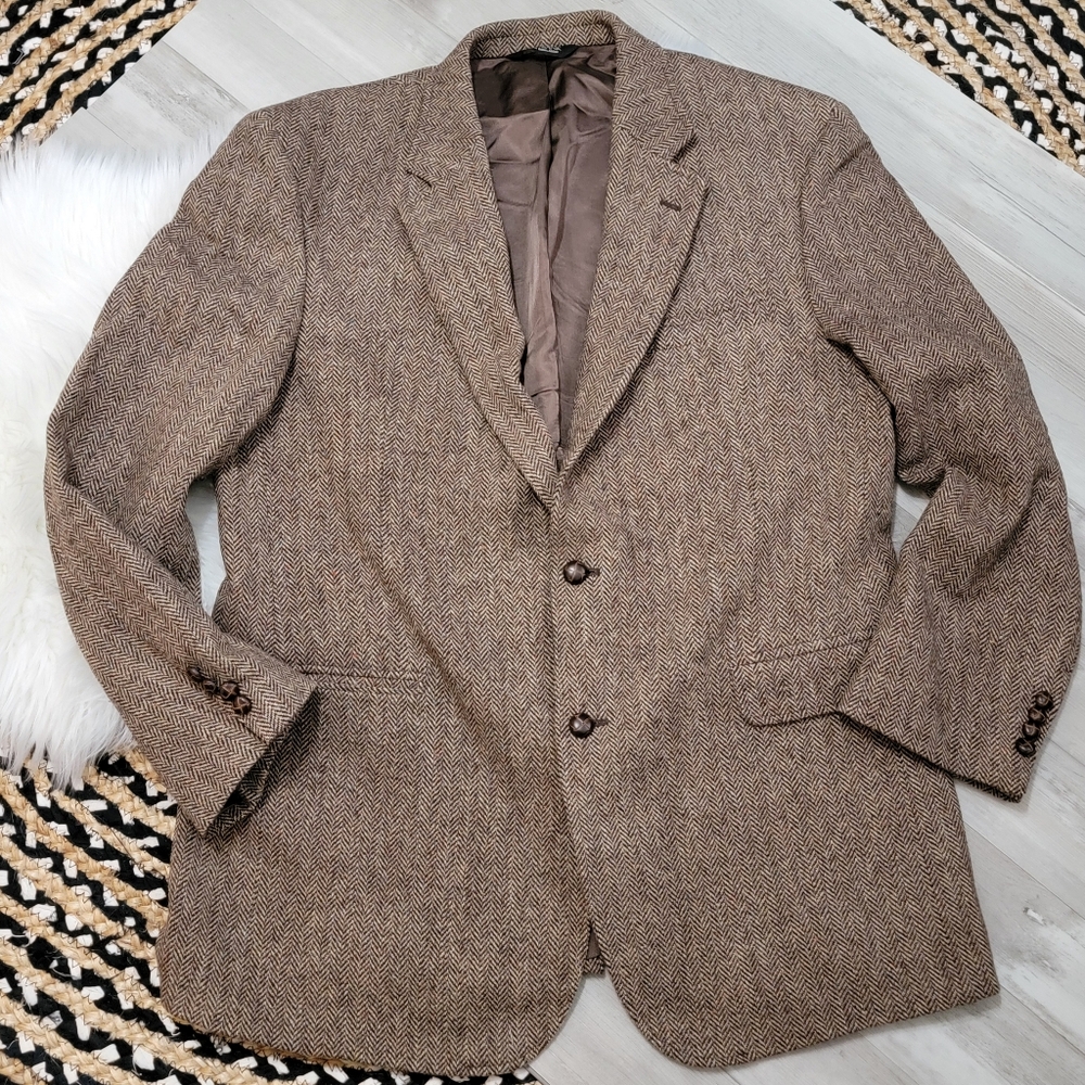 Jos. A. Bank Brown Sport Coat Timeless Tweed Blazer